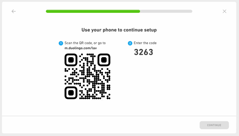 An image showing Step 1 of ear inspection in the Duolingo English Test.